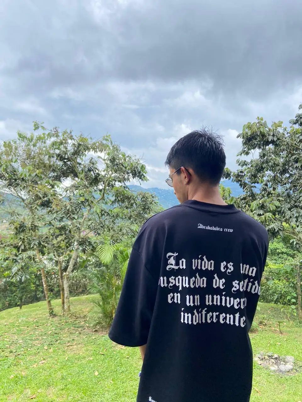 OVERSIZE INDIFFERENT BLACK UNIVERSE view 5