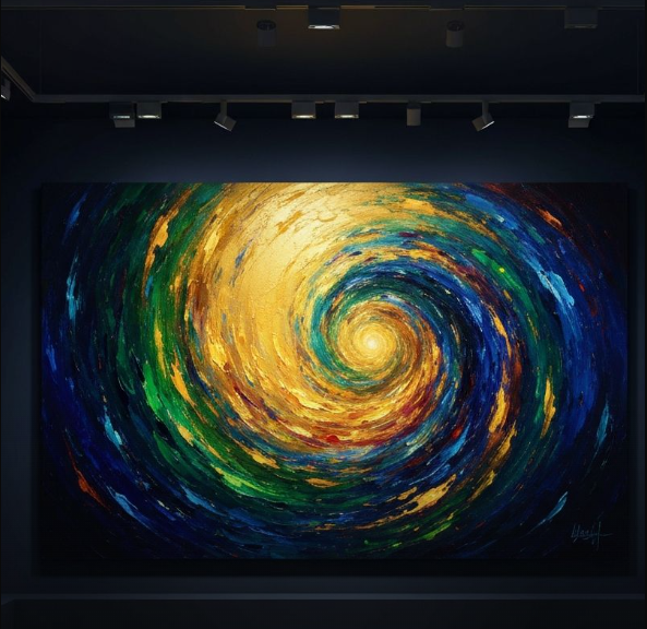 Abstract spiritual artwork by Adriana Henao